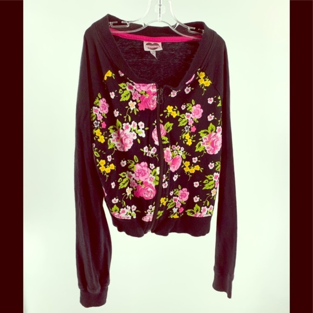 Cherry Styx Sweater Jacket